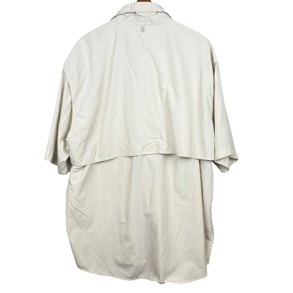 Bimini Bay Mens Fishing Shirt XXL Ventilated Utility Gorpcore Angler Outdoors